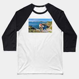 The RNLI lifeboat station in St Justinians, Pembrokeshire Baseball T-Shirt